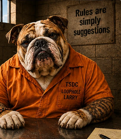 Dix Nutz executive portrait for Loophole Larry.